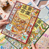 3D House Scene Stickers for Scrapbooking and DIY Crafts