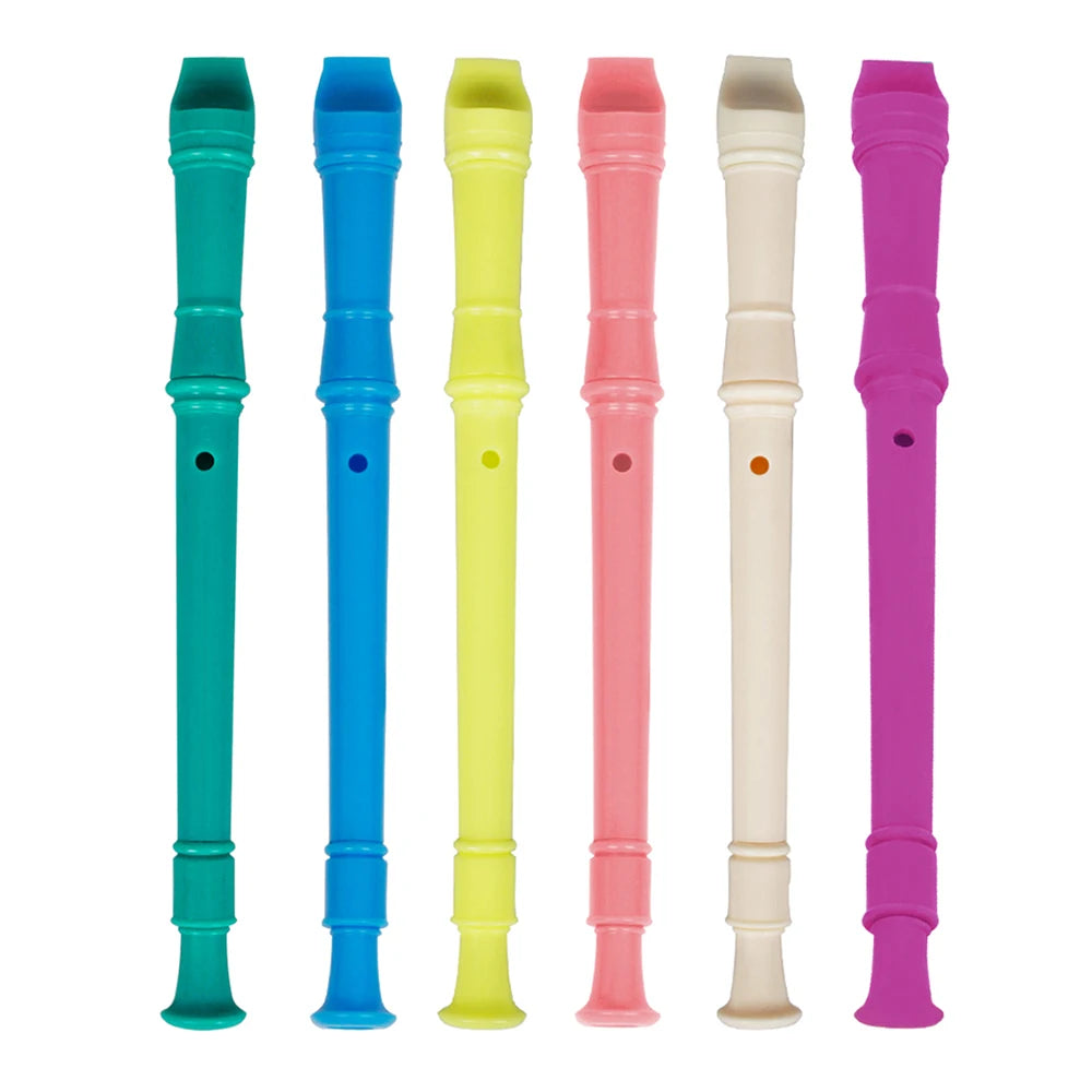 ABS Clarinet for Kids – 8-Hole Vertical Flute with Cleaning Stick