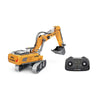 Alloy & Plastic Remote Control Excavator Engineering Toy