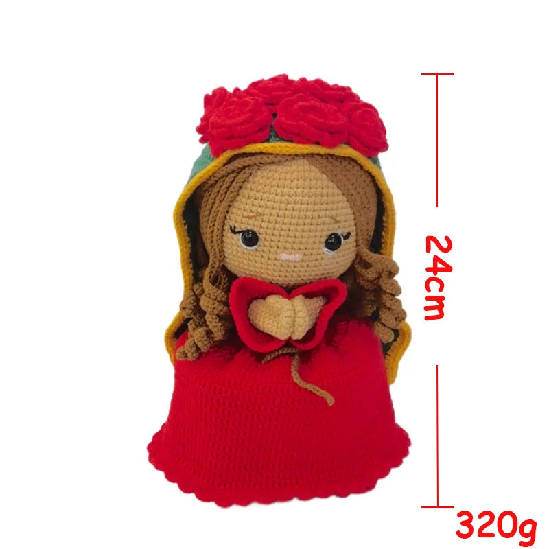 Handcrafted Crochet Doll Figurine