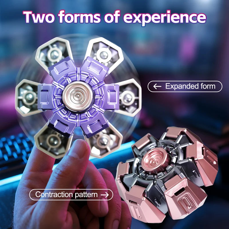 Compact Hand Spinner Fidget Toy for Stress Relief