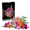 DIY Flower Bouquet Building Blocks Set