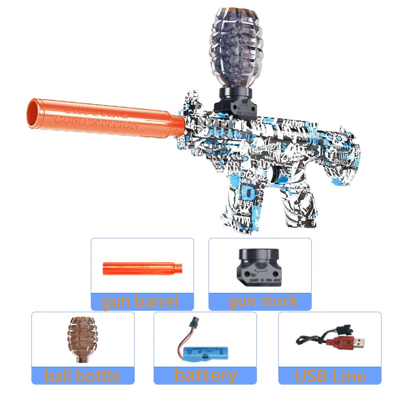 Rechargeable Electric Gel Ball Blaster Gun