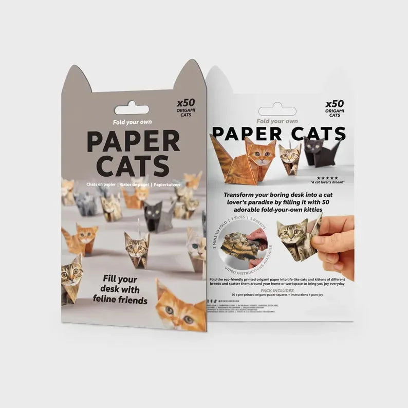 Origami Animal Paper Craft Set – 50 Sheets