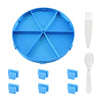 Rotating Diamond Painting Storage Tray with Divided Compartments