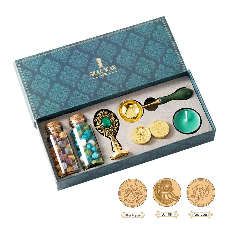 Celestial Wax Seal Stamp Kit for Invitations & Crafts