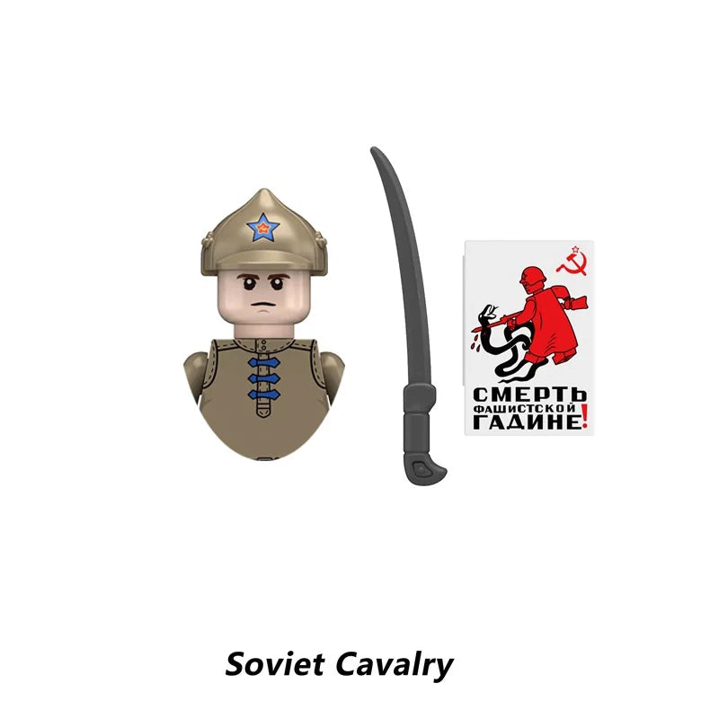 Mini Military Soldier Building Block Figures - Camouflage Airman Sets