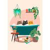 Black Cat & Plant Paint by Numbers Kit