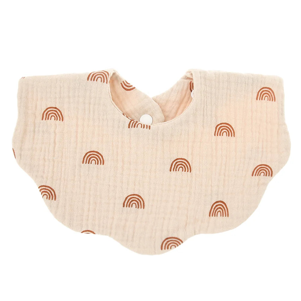 Organic Cotton Bandana Drool Bibs for Babies – 360° Absorbent, Unisex