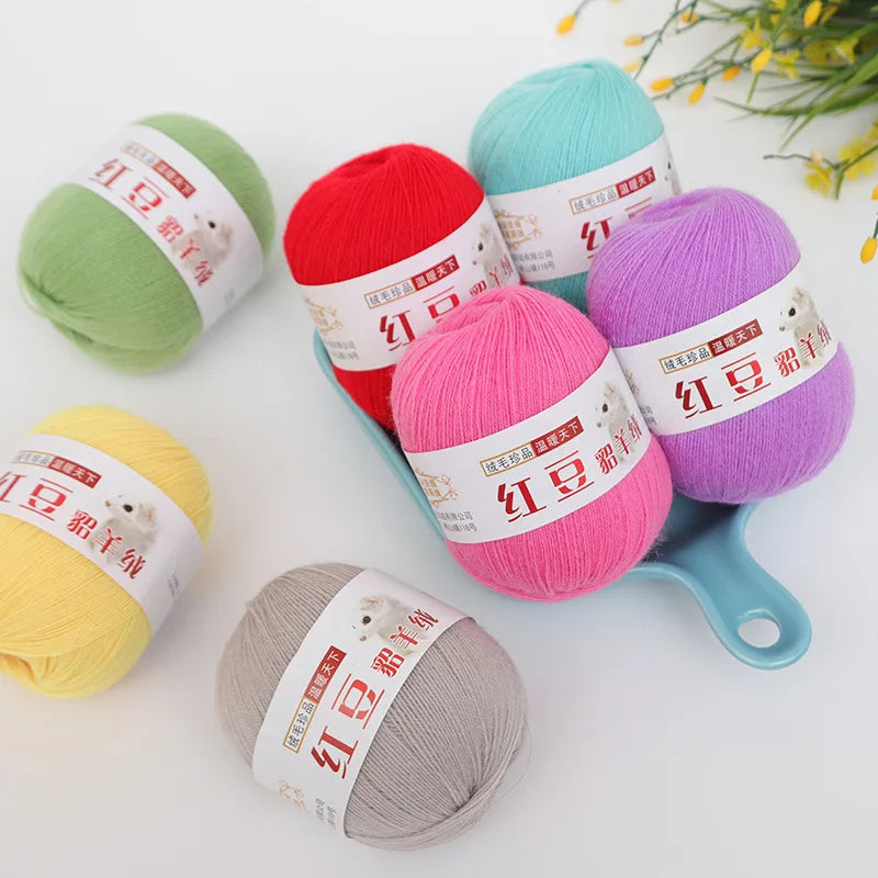 Cashmere Blend Fine Yarn for Knitting & Crochet
