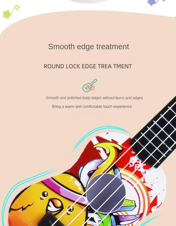 Mini Ukulele Toy for Toddler Musical Learning