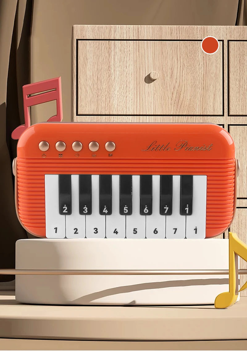Portable Mini Piano Keyboard for Kids – Early Learning Musical Toy