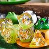 Cute Animal Resin Polyhedral Dice Set