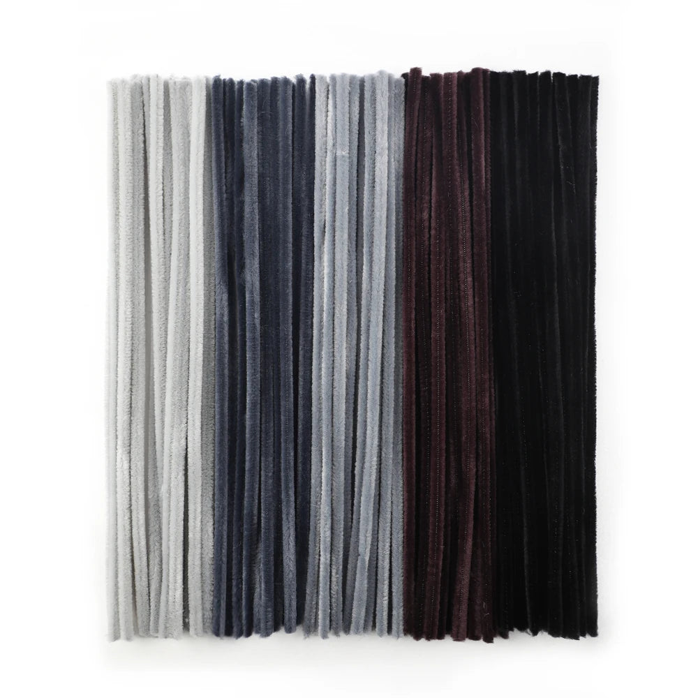Chenille Pipe Cleaners for Crafts – 100 Pack