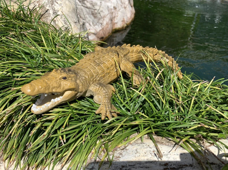 Realistic Remote Control Crocodile for Pool and Lake Play