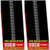 Humorous Fake Parking Tickets - Funny Car Pranks (50 Pack)