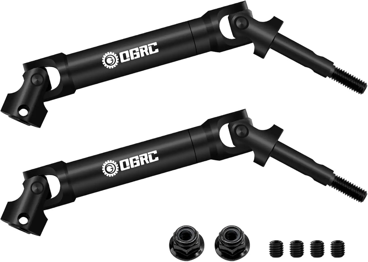 Heavy-Duty Steel Driveshaft Set for 1/10 RC Trucks