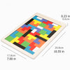 Colorful Wooden Tangram Puzzle – Educational Geometric Shape Toy