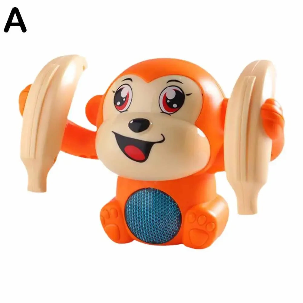 Tumbling Monkey Toy with Music, Lights & Sensor Actions
