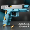 Automatic Shell Ejecting Pistol Toy with Realistic Blowback Action