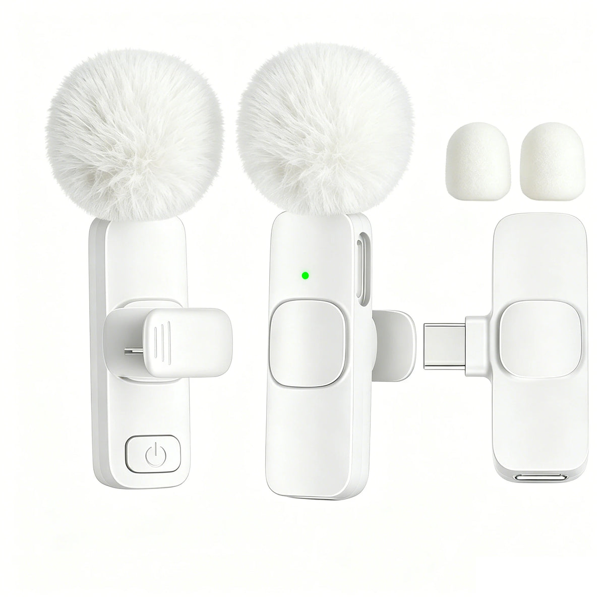 Professional Wireless Lavalier Microphone for Type-C Devices