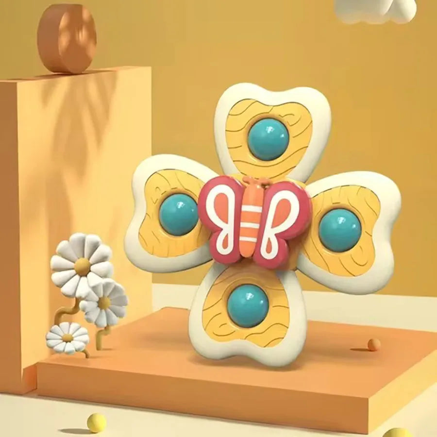 Insect-Themed Suction Cup Bath Toys for Toddlers