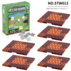 Magnetic Building Block Base Plates for Creative Play