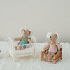 Mini Mouse Plush Doll – Soft Hand Puppet Toy for Kids