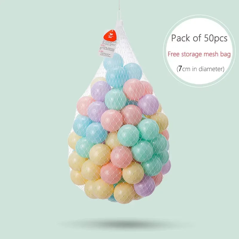 Colorful Soft Ocean Balls for Baby Playpens and Ball Pits
