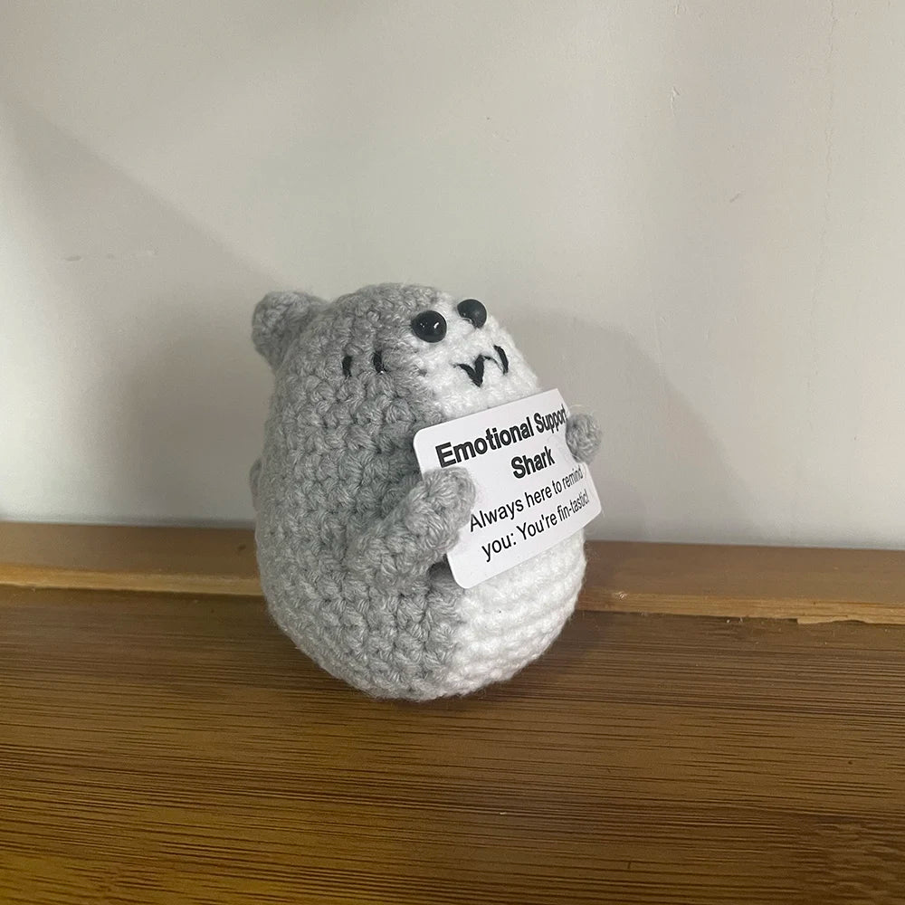 Crochet Dumpster Fire Decorative Doll