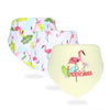 Soft Cotton Baby Bibs (3-Pack) with Cartoon Prints