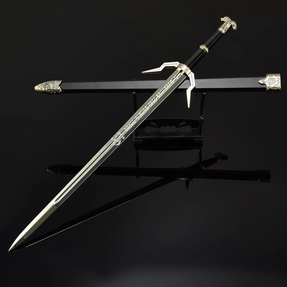 Medieval Fantasy Steel Sword Replica Display