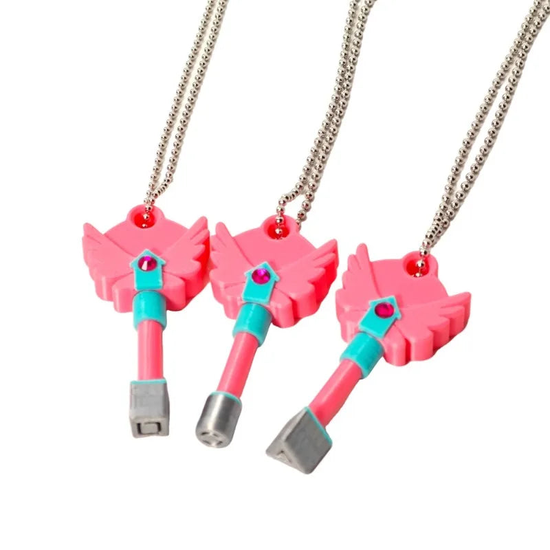 Squid Game Style Dagger Necklace Set (4-Pack)