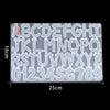 Alphabet & Number Silicone Mold for Epoxy Resin Jewelry Making