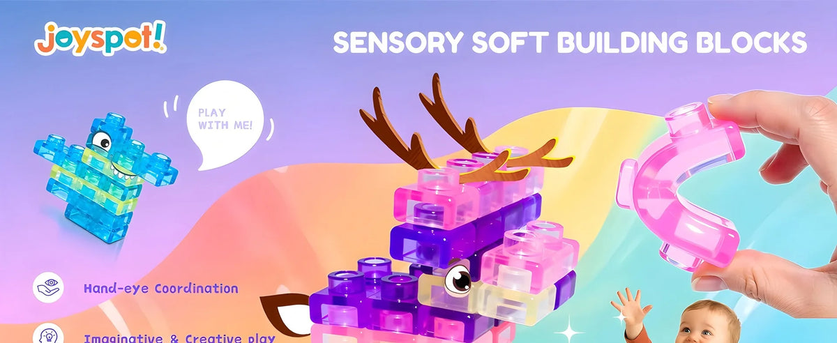 Soft Jelly Building Blocks for Creative Play