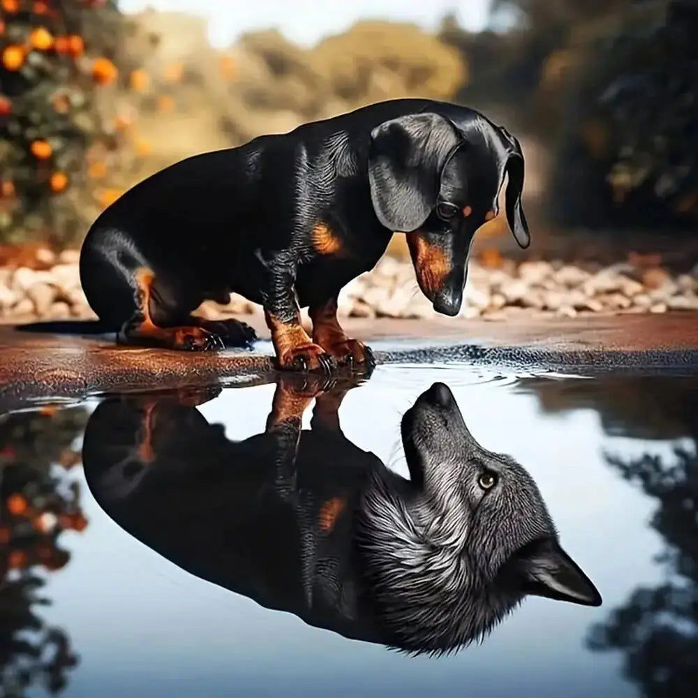 5D Diamond Painting Kit – Animal Portrait Series