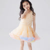 Children's Princess Tutu Dress with Ruffled Ball Gown Design