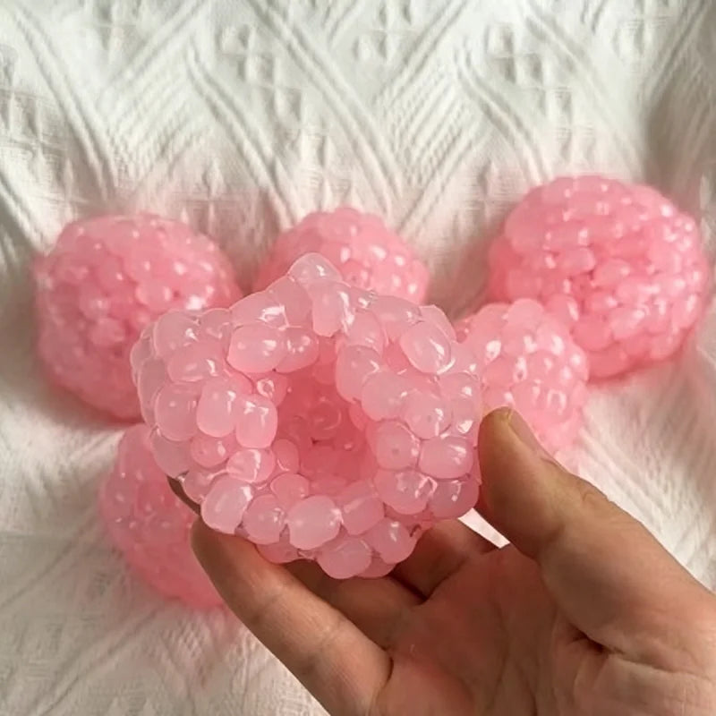 Ice Beads Squeeze Stress Ball – Slow Rebound Sensory Toy for Anxiety Relief