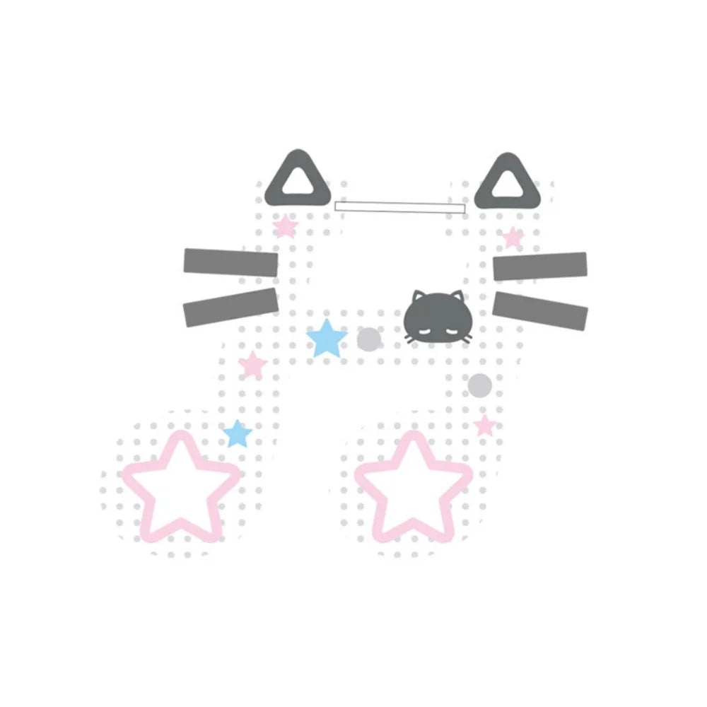 Calico Critters Heart Charm Keychain