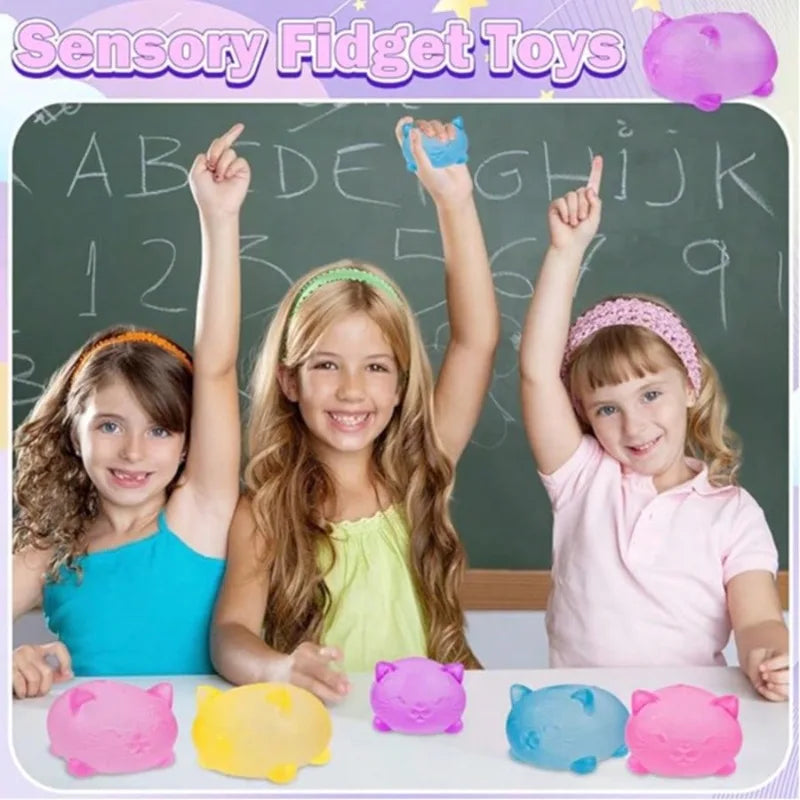 Soft Squeeze Stress Relief Toy – Fun Fidget for All Ages