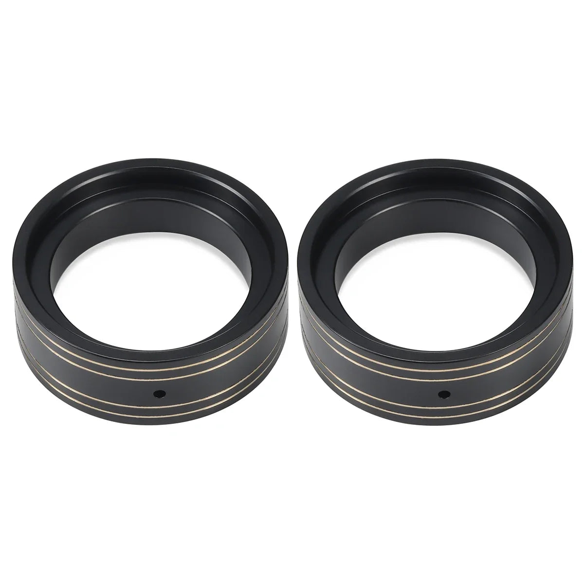 Brass Wheel Weights with Beadlock Rings for 1/18 RC Crawlers