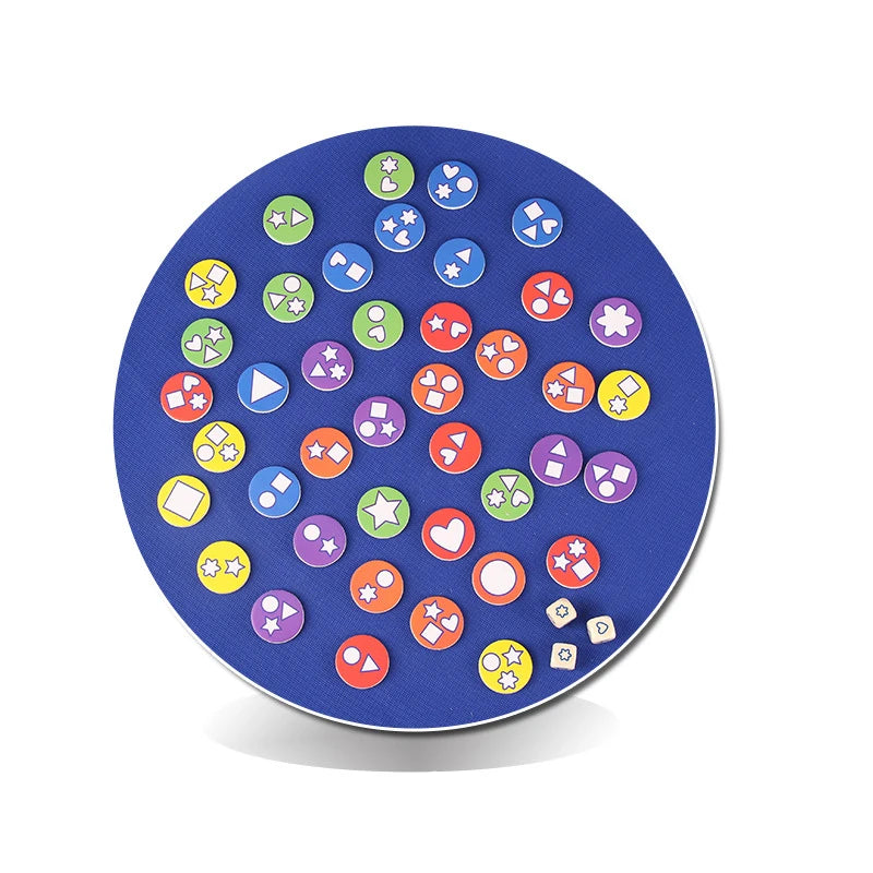 Wooden Candy Matching Game for Kids – Color & Shape Memory Toy