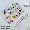 Fruit & Floral Resin Nail Art Decorations