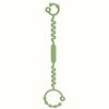 Adjustable Silicone Pacifier Clip with Anti-Drop Chain