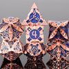 Metal Polyhedral Dice Set for Tabletop RPGs