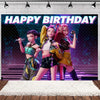 K-Pop Theme Party Backdrop for Birthday Celebrations