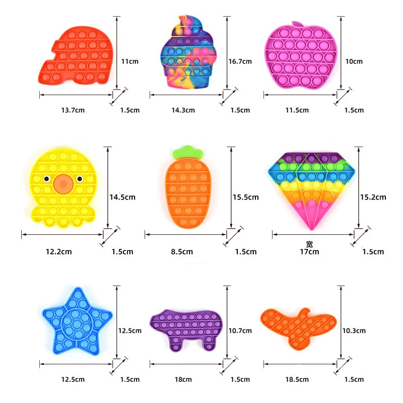 Surprise Fidget Toy Bundle – Mixed Sensory Stress Relief Set