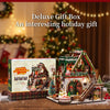 DIY Miniature Winter Cabin Book Nook Kit
