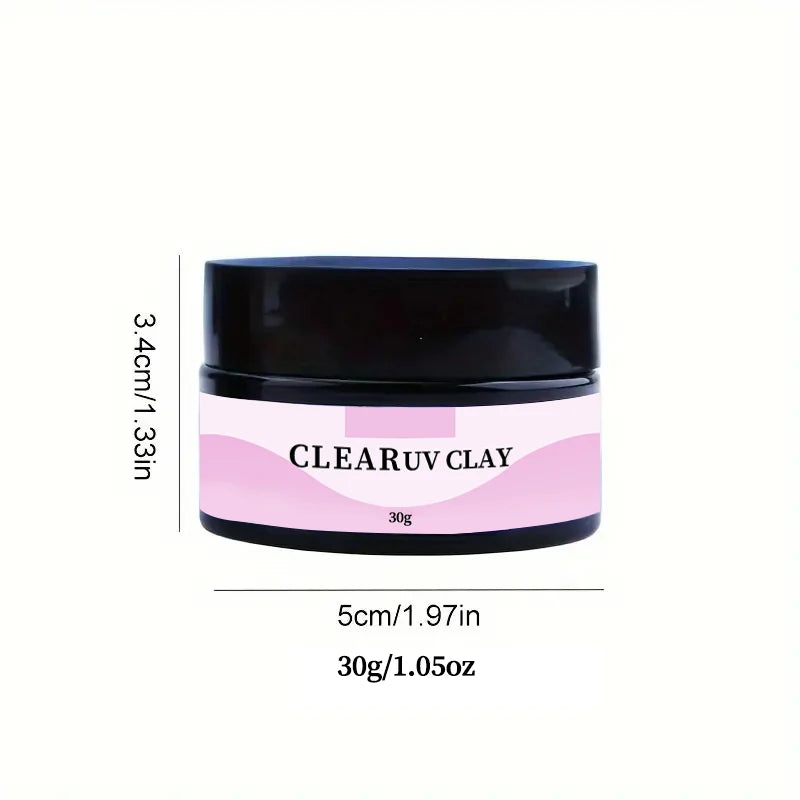 Clear Resin UV Clay for 3D Sculpting and DIY Crafts