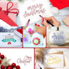 Double Line Glitter Marker Pens – Metallic Outline & Shimmer Set
